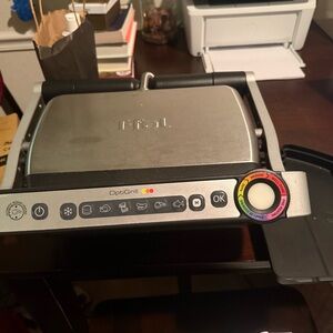 T-fal Silver OptiGrill Electric Grill